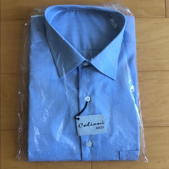 Other - NWT Long Sleeve Blue Dress Shirt